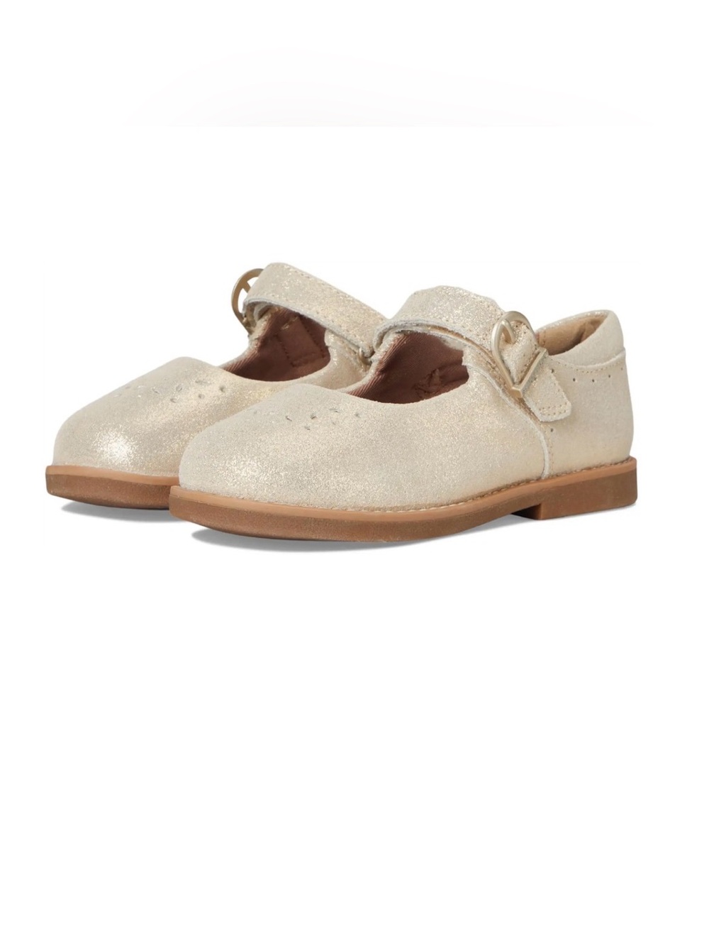 Stride Rite Toddler Mara Mary Jane Size 7 in Champagne ✨ No Box